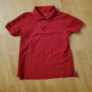Talbots Kids Red Button Down Shirt SIze 6